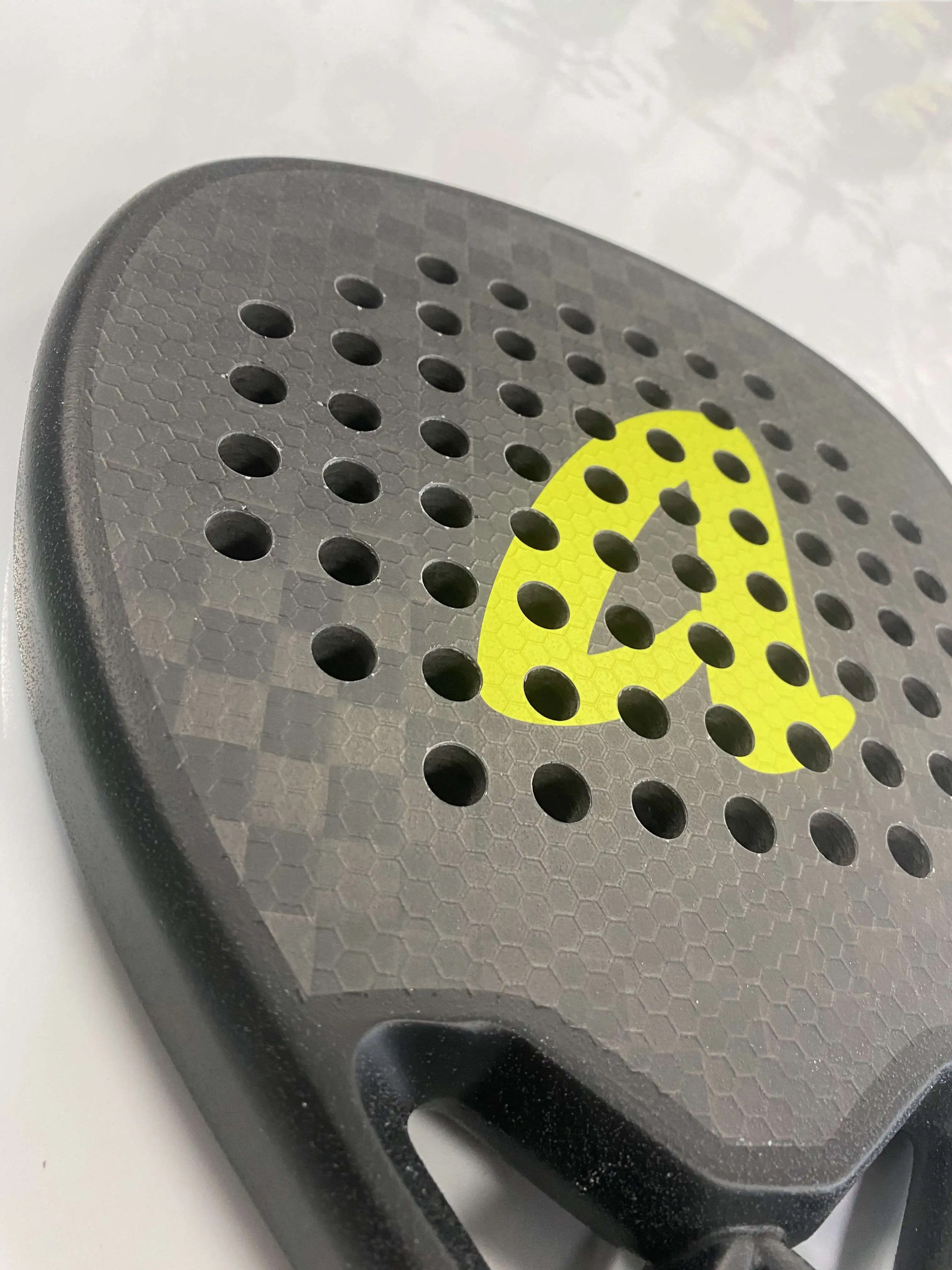 Particles Paint Black 12K Carbon Fiber Request Palas De Paddle Padel Rackets