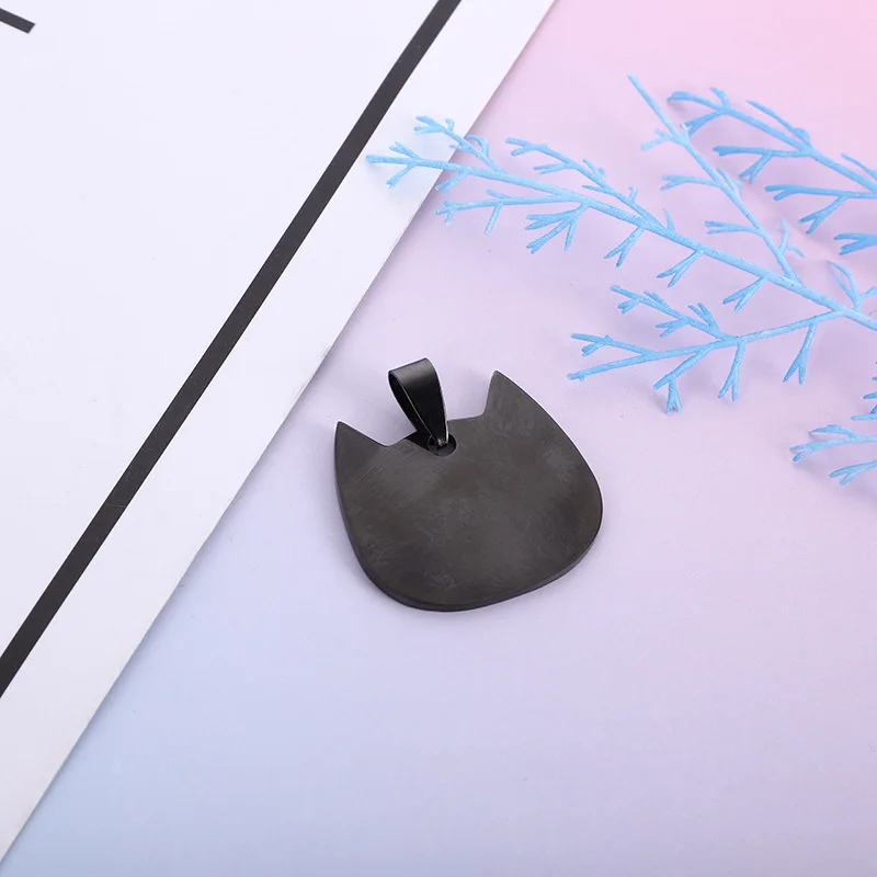 Stainless steel metal tag can be engraved personality electroplating dog brand pet identity card advertising wholesale