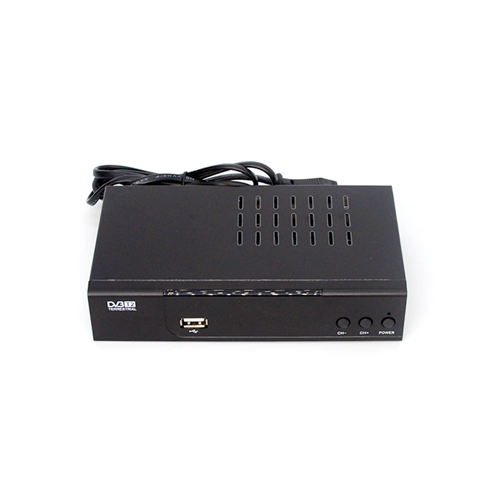 MT-D1003 1080p dual core support AVI MPEG DAT MP4 TS H.265 Digital TV set-top box with USB AV ports Digital TV receiver