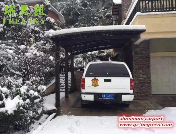 Aluminium Sunshading Carport for Park High Grade Easy DIY Elegant Aluminium/Solid PC Home Car port
