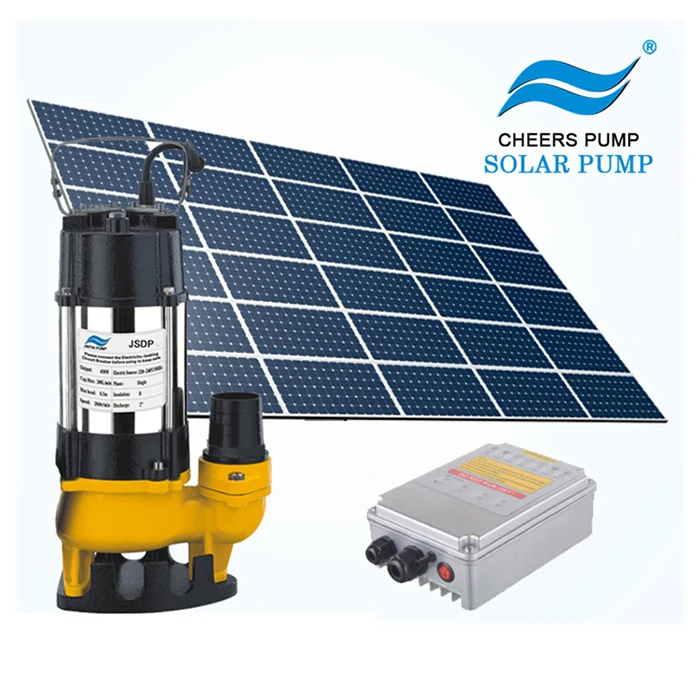 48V JINTAI hot sale solar dirty water pump kit solar powered water pump
