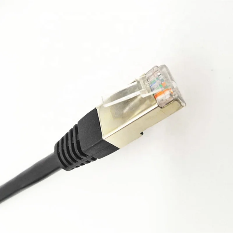 Custom RJ45 Network Splitter cable 8p8c adapter RJ45 1 Male to 2 Rj45 splitter Ethernet Lan Cable
