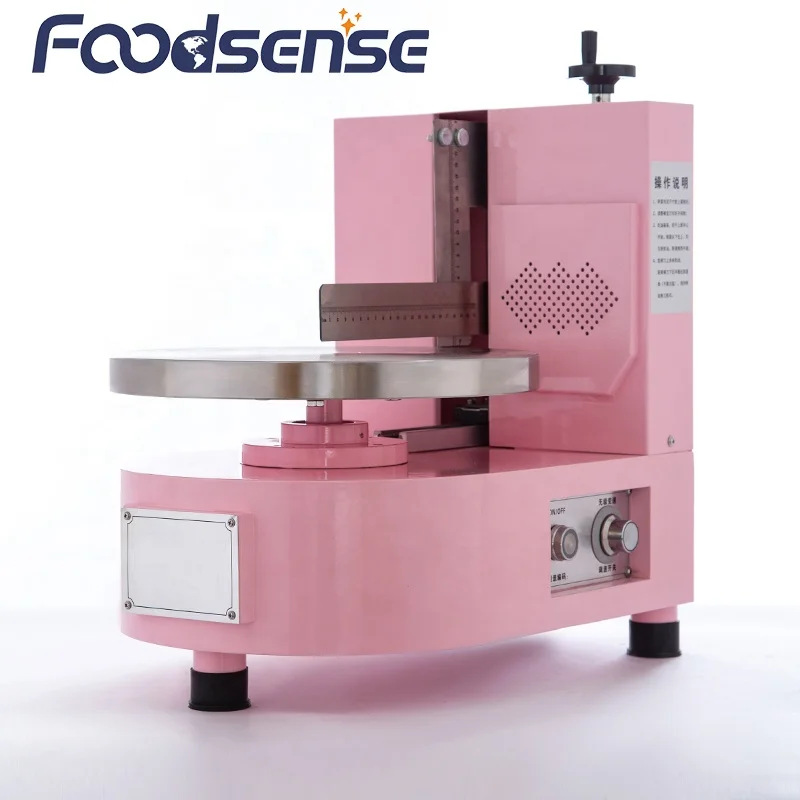 Frosting Making Spreading Machine Cake Icing Decorating Machine Automatic Commercial  Birthday Cake Plastering Cream Coating Fil
