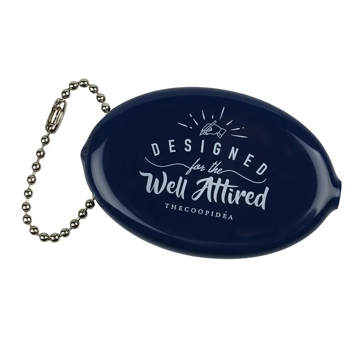 2021 new products colorful oval round pvc silicon coin purse coin pouch purse blank coin purse