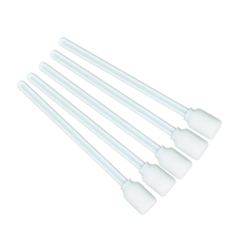 ACL007 3pcs Per Kit Print Head White 100ppi Foam Cleaning Swabs for Evolis Epson Dx5
