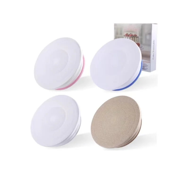 Amazon hot seller  Cooking Screeding Cake Flat Platen Cake Turntable Stand