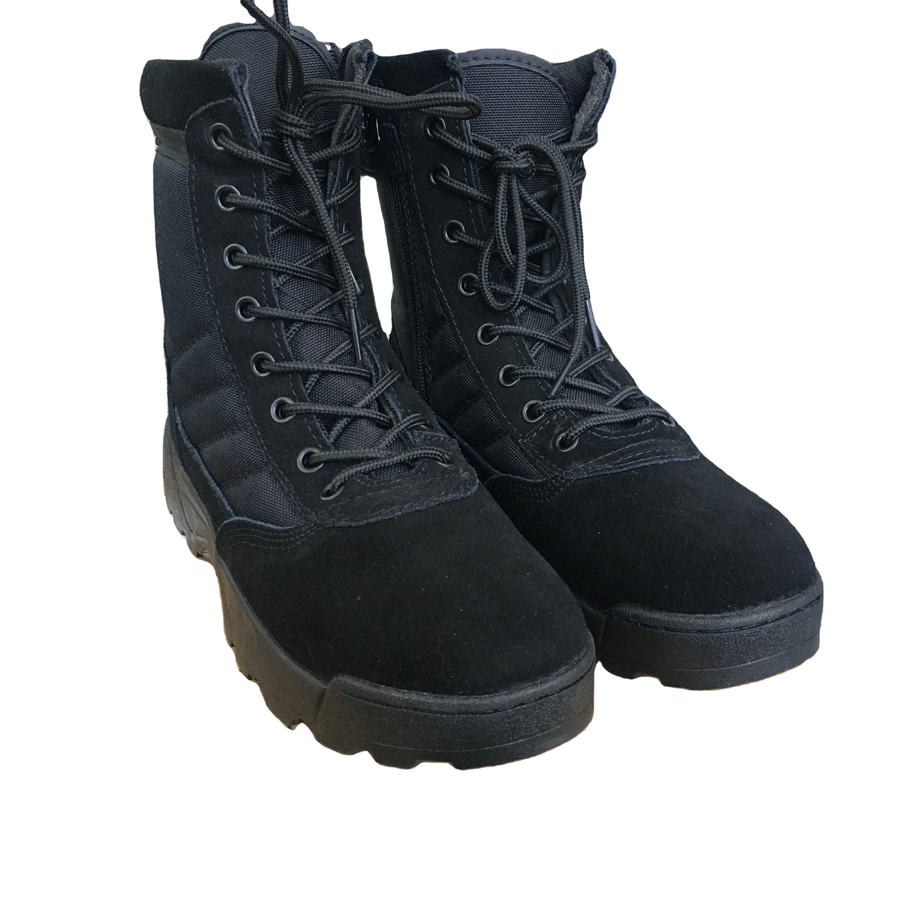 real cow leather combat tactical man boots