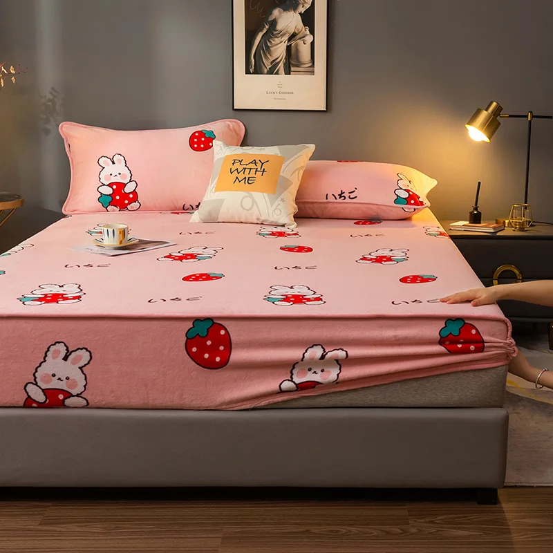 Home textile bedroom set good quality and low price fitted bed