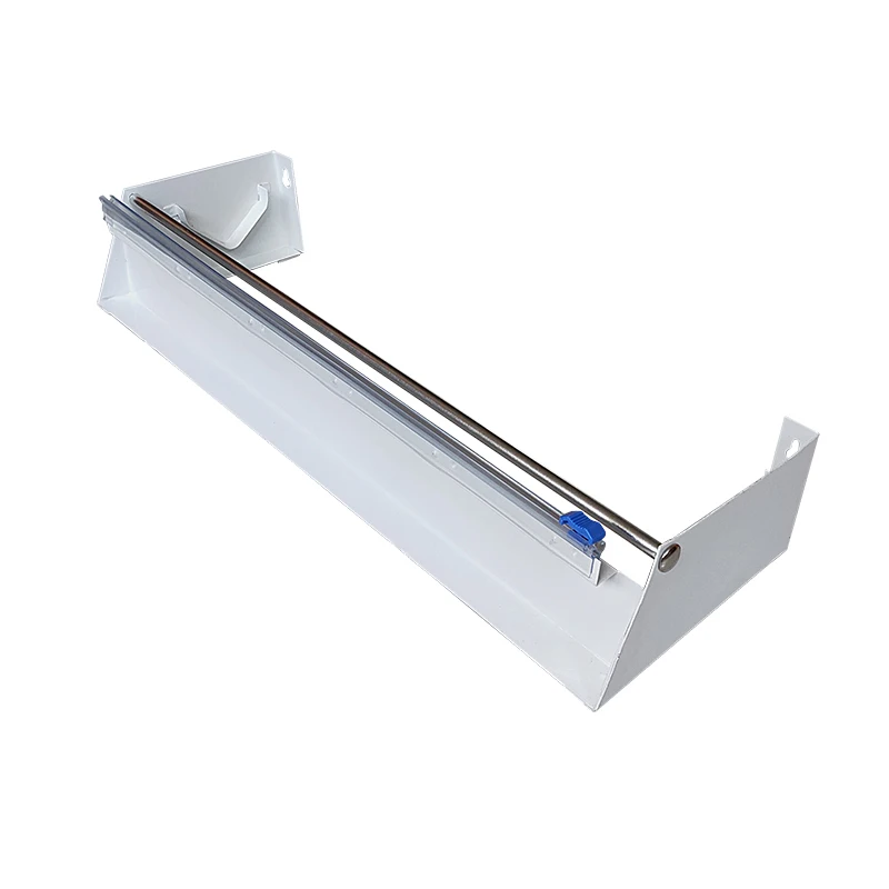 metal dispenser for cling film or aluminum foil