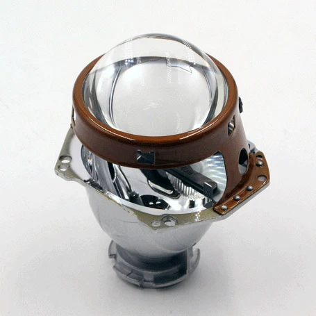 Super Bright Car HD Bifocal Lens 55W 6000LM Projector Headlights HID/LED Projector Lens for Auto