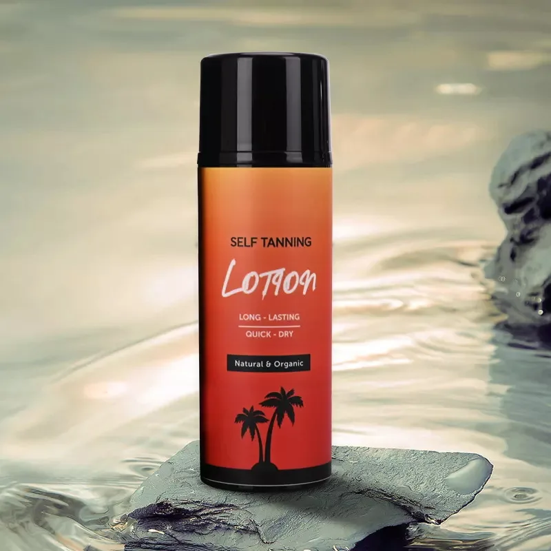 Private Label Fake Tan Tanning Cream Bronzing Deep Skin Tone Accelerator Gel Sunless Self Tanner Tanning Lotion