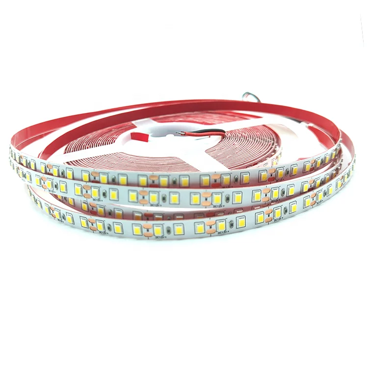 Светодиодные полосы DC12V 24 В SMD 2835 60led 120led 240led на метр 8 мм 5 м 10 м/рулон дешевые светодиодные света