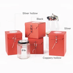 corrugated mug cup box honey jar gift box jar box packaging for spice candle jar jam