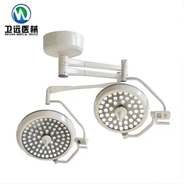 Ceiling LED700/500 surgical room 1400mm depth of illumination 20%(L1+L2) LED veterinary operation light for clinic operation