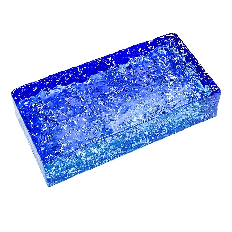 Customized glass block crystal glass brick size factory price