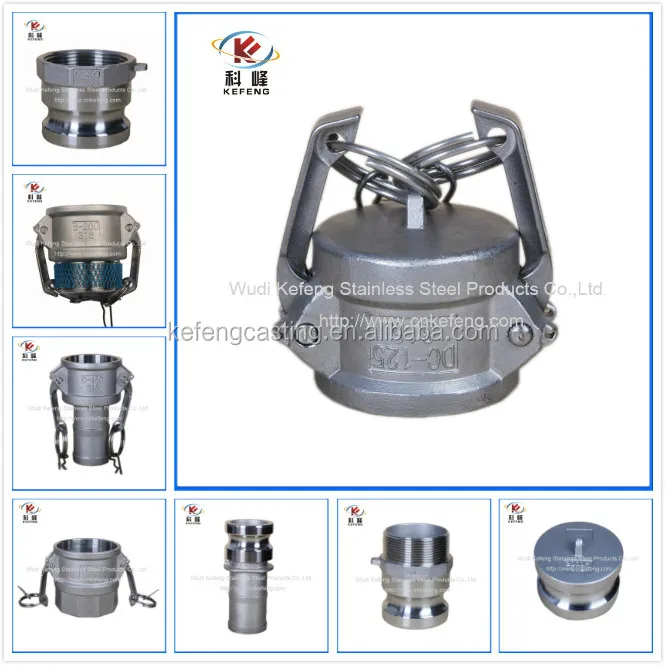 water quick coupling stainless steel camlock coupling, Type A  quick  Coupling