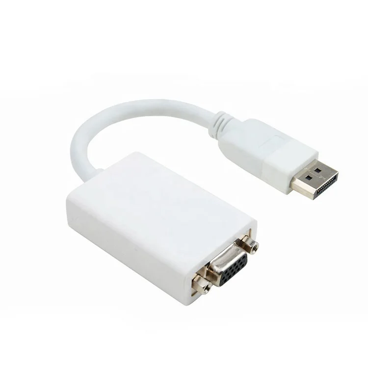 dp Displayport port to vga adapter cable Male to male (mail to femail)converter