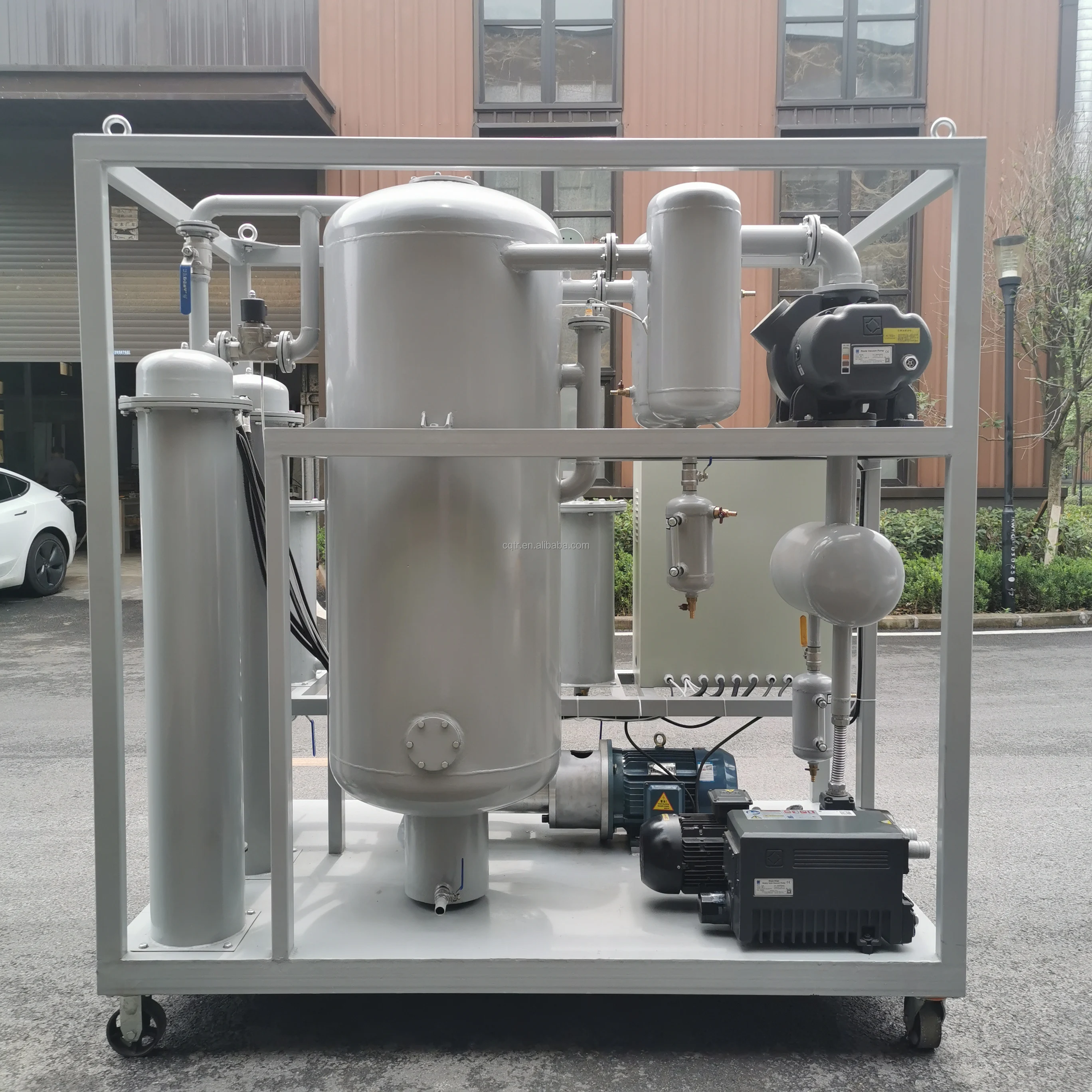 ZJA vacuum hydraulic oil purification treatment plant/used oil extraction machine