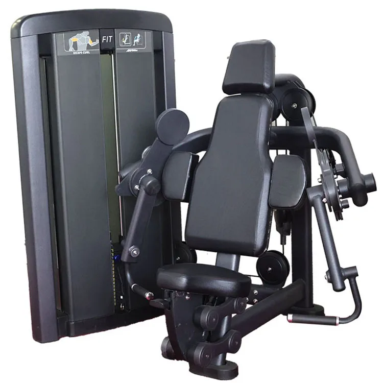Commercial Professional Strength Training Gym Fitness Equipment Seated Biceps Curl