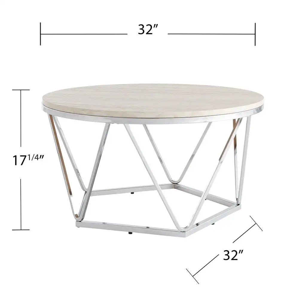  Two Size Living Room Furniture Round Coffee Side Table Fancy Hot Sell Oak Pp Plastic New Design Luxury Pink Yellow Green