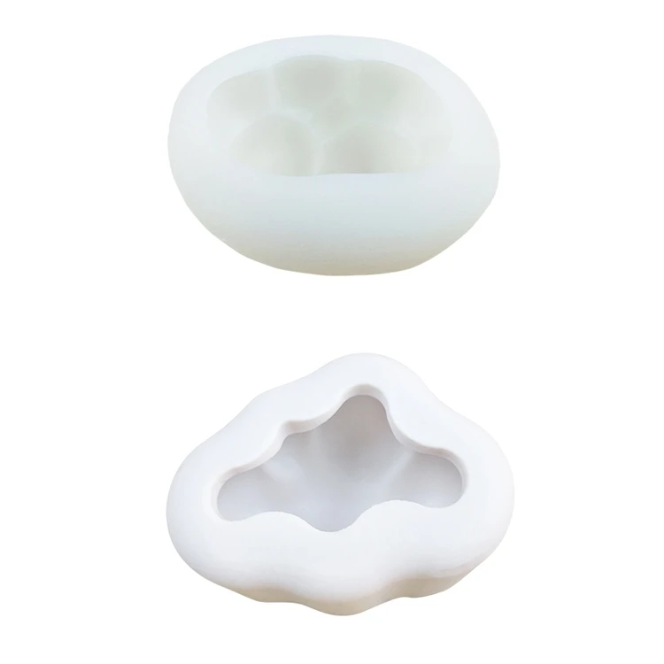 Wholesale unusual three-dimensional cloud shape cake decoration tools diy silicone molds