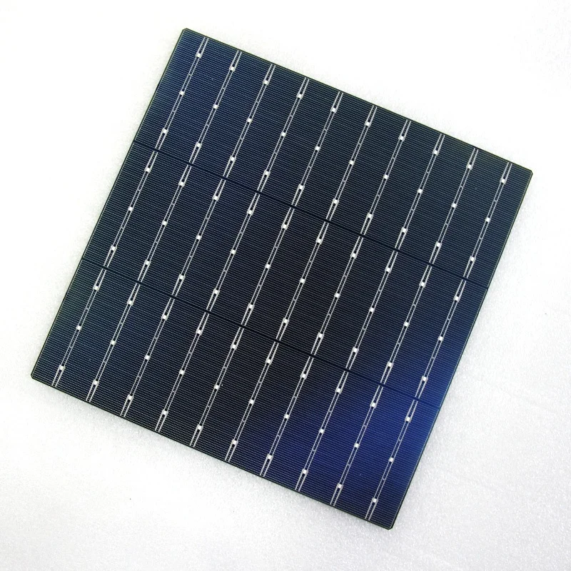 210*210mm Solar Cells Monocrystalline  Silicon PV Mono Cell