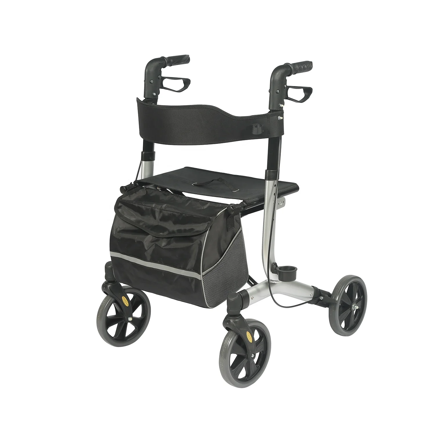 Adults Light Weight Aluminum Standing Walker Rollator  for Elderly and Disable TRA34