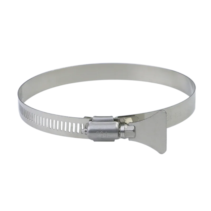 High Quality Single Ear Hose Clamp Kit Adjustable Ear 304 Stainless Steel  Hose Clamps Sets Car Parts For Hydraulic Hose Fuel