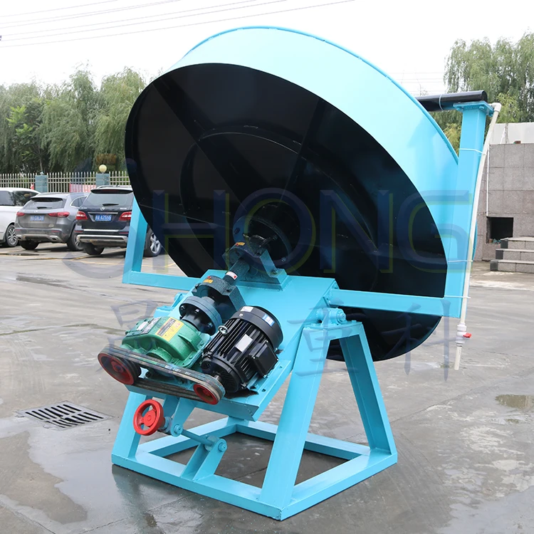 Mineral ammonium nitrate powder compound fertilizer granulating machine