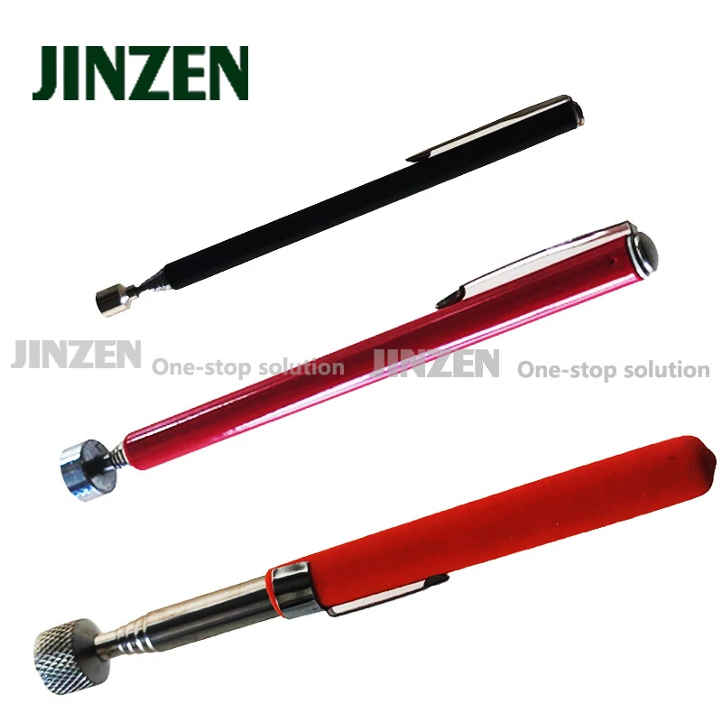 Available Three models large medium small JZ-71309/10/11 Iron Suction Rod Portable Telescopic Magnetic Magnet Pen Pick Up Rod