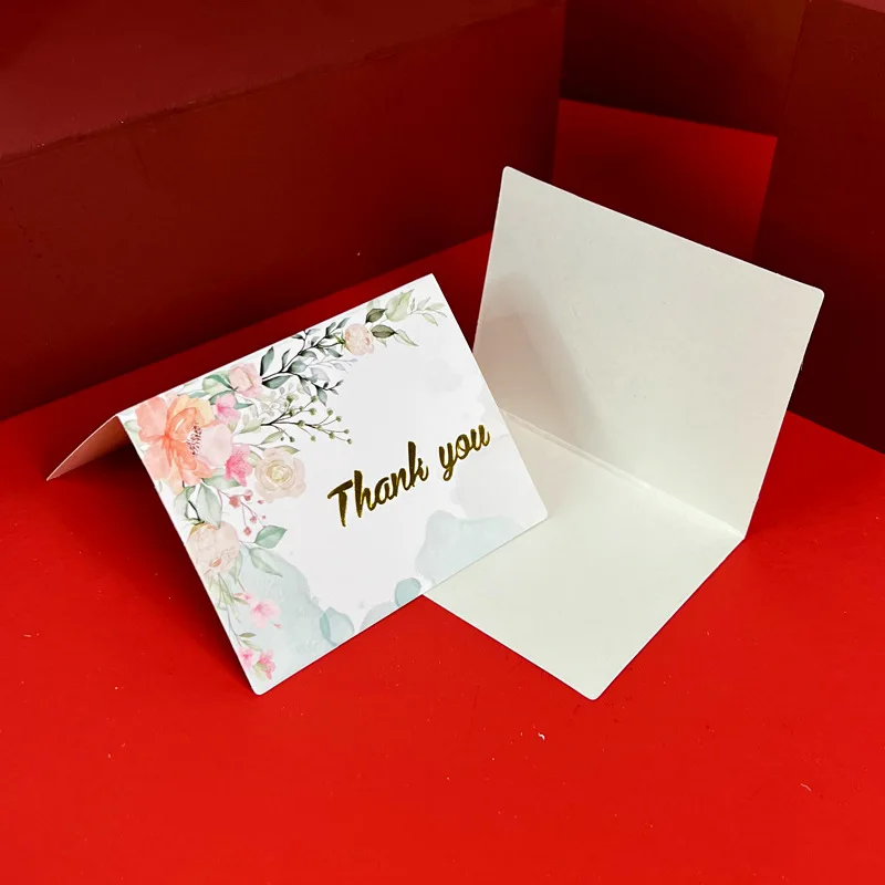 Custom Logo Design Customized Business Paper Card Printing / Greeting Card / Thank You Card / Postcard