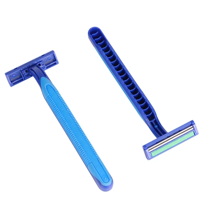 Gememe Shaver Twin Blade Shaving Stick Disposable Razor Shavette Razor