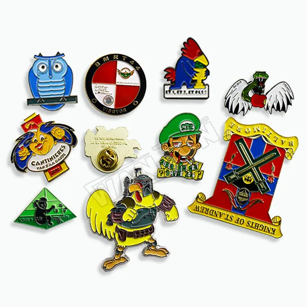 20 yrs sedex 4p factory Wholesale custom soft enamel metal lapel pin badge,custom made club metal badges