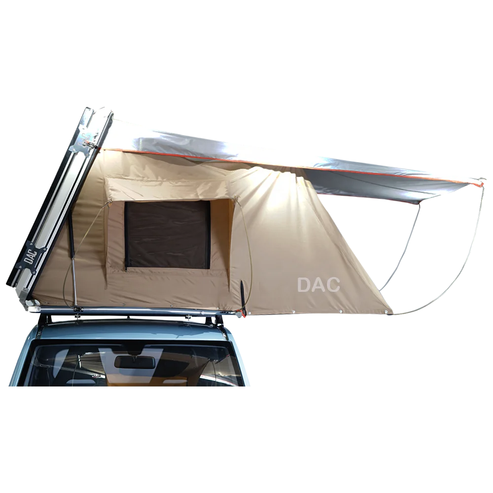 High Quality Foldable Aluminium Light Weight Hard shell car roof top tent outdoor tents for Camping