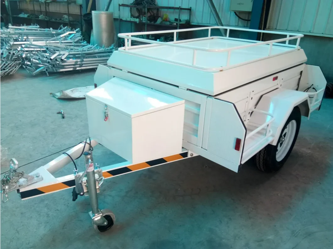 2024 Australia Luxury Truck Offroad 4x4 Camper Home Travel Trailers with Rooftop Tent