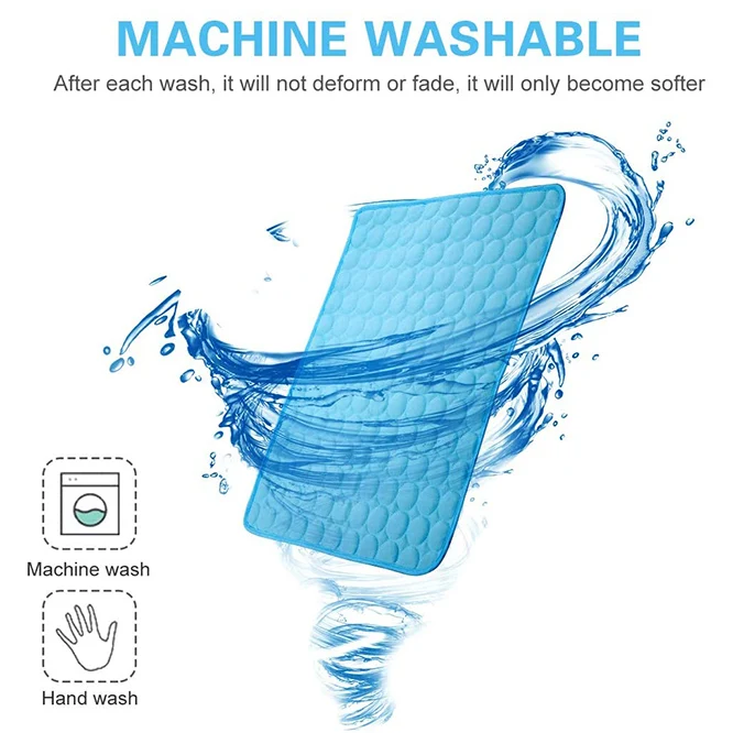 Honden koelmat High Quality Breathable Soft Dog Pet Cooling Mat Pad for Kennel Sofa Bed Floor Pet Cooling Mats Pad for Dogs