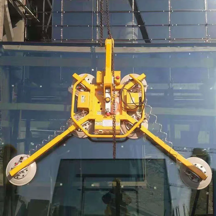Electric battery  glass sucker powerful  suction vacuum glass lifter