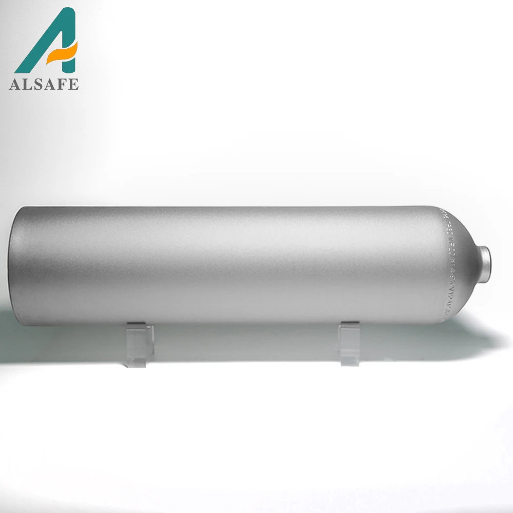 DOT Standard Aluminum Diving Cylinder 8L Scuba Tank Diving Oxygen Cylinder