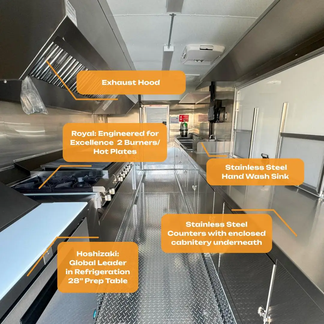 Auction Used Food Trailers in Vegas  Adelaide Food Concession Trailers for Sale in California