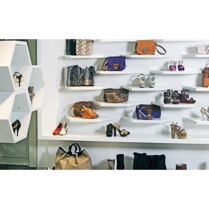 LUX Design Factory Supply Shoes Rack,Shoes Shop Equipment,Display Counter For Exclusive Shop