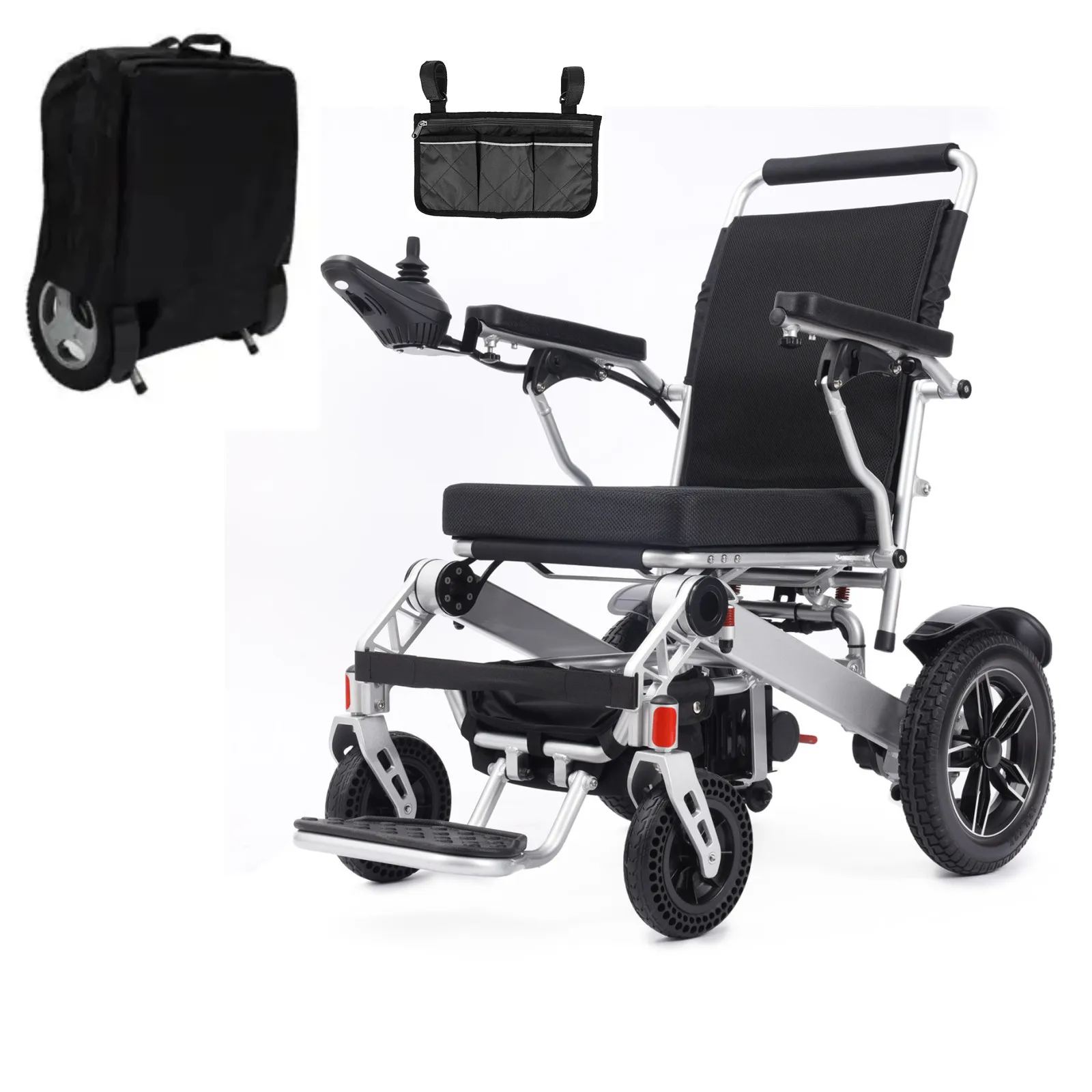 Motorisierter rollstuhl  Health Care Supplies Aluminum Alloy Lightweight Motored rollstuhl elektrisch ce wheelchair