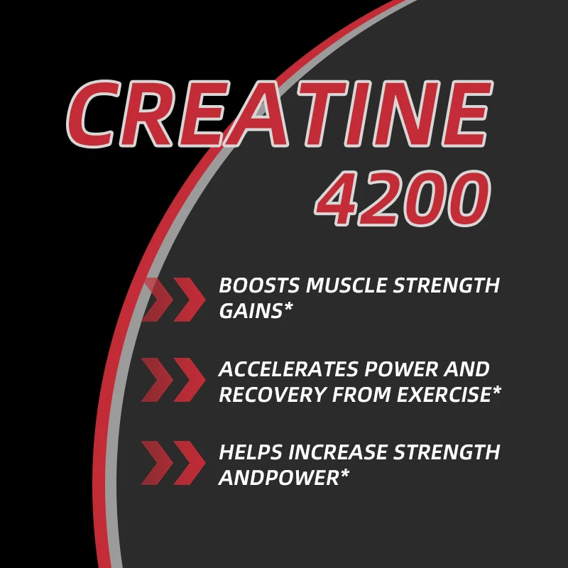 OEM private brand creatine monohydrate capsules support muscle and strength exercise supplements for muscle growth