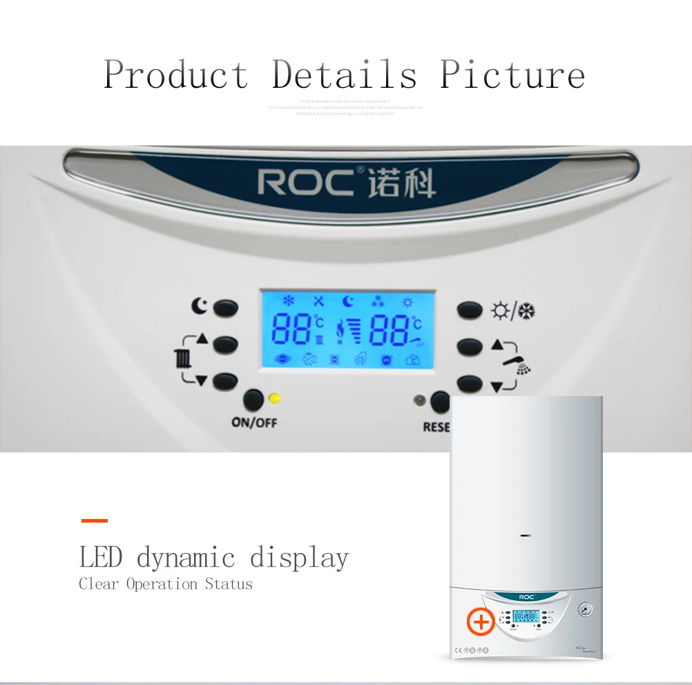 20KW Wall mounted Indoor Heating Traditional Gas Water Heater Hot Heater Electric Indoor Gas Boilers