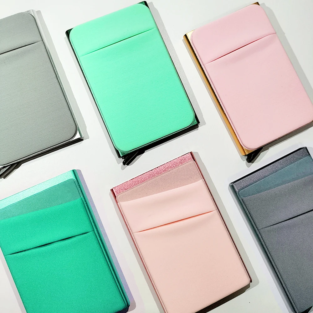 Smart Slim popup and Thin Minimalist pop up Wallets for Men and Women,  RFID Metal Money Clip Wallet Pop Up Wallet