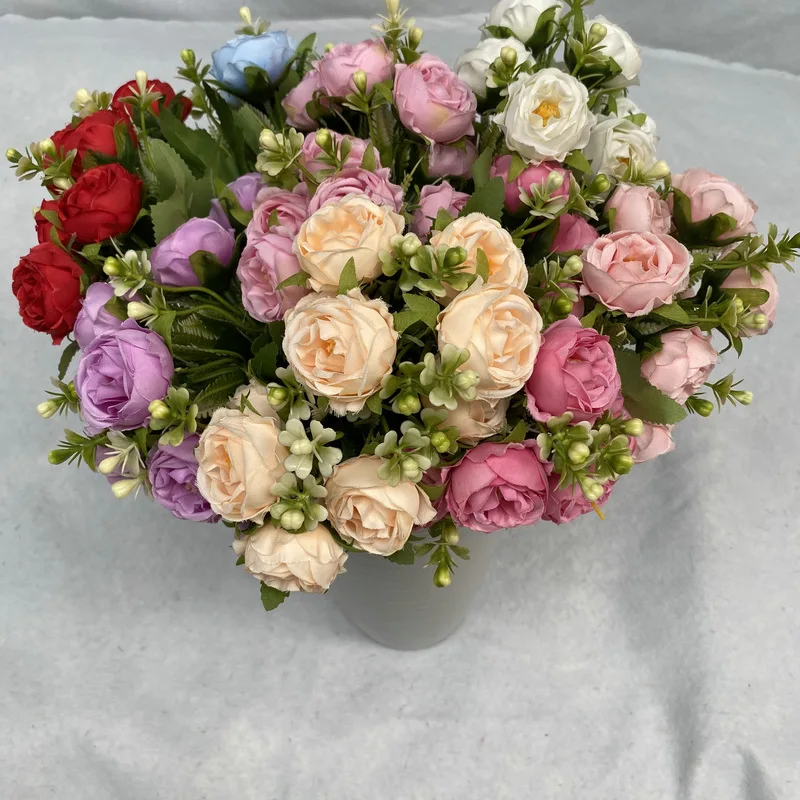 IFG New milled cloth all stars peony Northern Europe simulation flower decoration simulation flower wedding flowers