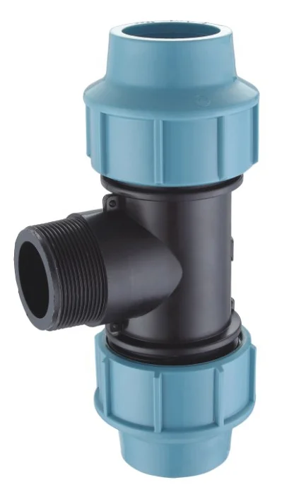 PN16 PP Compression Fittings coupling for Water Supply Irrigation HDPE Fittings