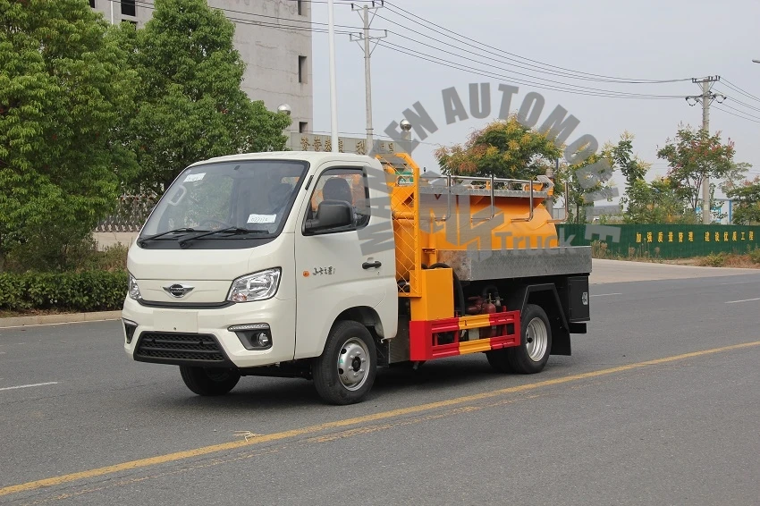 Used FOTON FORLAND Super присоска вакуумный грузовик 4x2 Ось 95 л.с. 3000 л