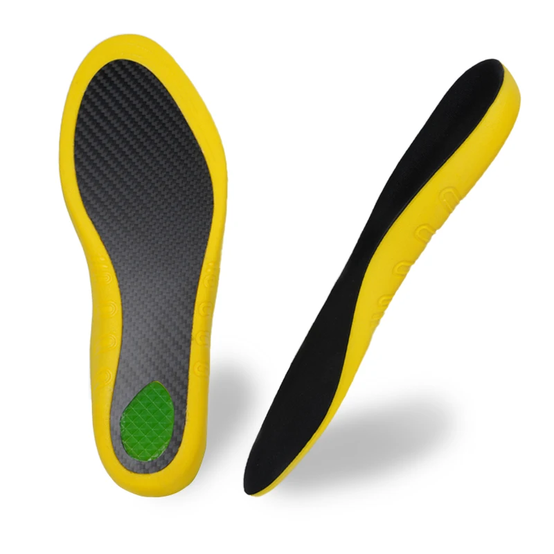 S-King Performance Shock Absorbing Insoles Carbon Fiber Sports Insole Orthotic Inner Sole Sports Carbon Fiber Insoles