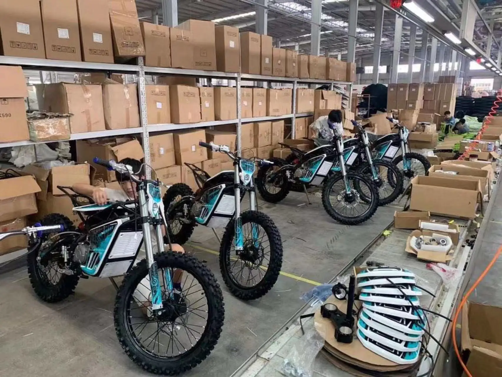 AUKSMART ETX ELECTRIC BIKE SUPERMOTO WHEEL ASSEMBLY ET COMPLETE KITS ROAD TIRE  STREET TYRES
