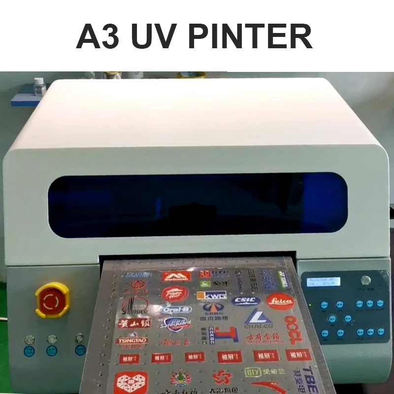 Cheap Price Inkjet A3 Flatbed Uv Printer Xp600 Uv Dtf Printer